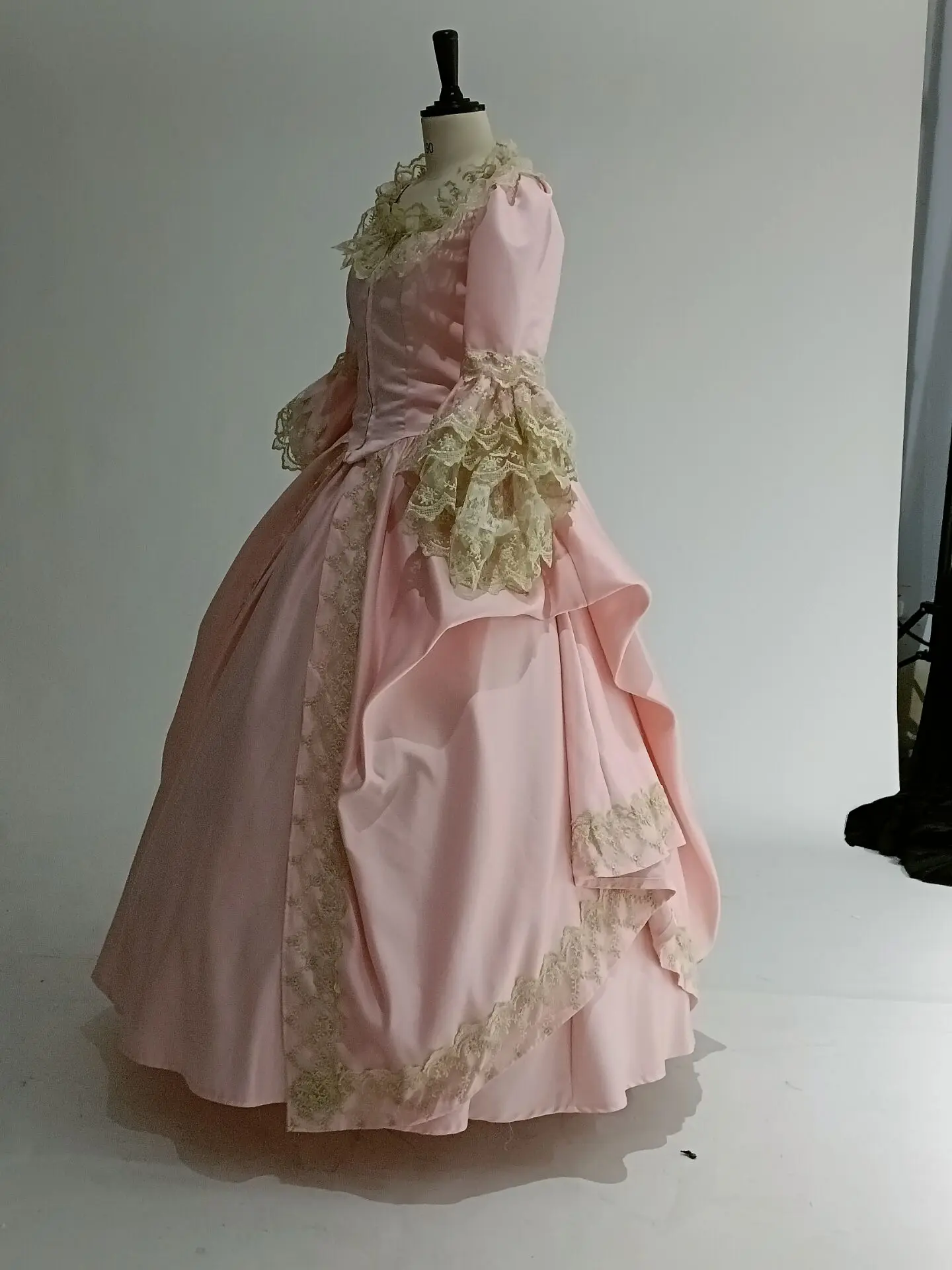 Rococo England Court Party Carnival Dress Victorian Women Marie Antoinette Rococo Noble Women Gown Evening Party Dress