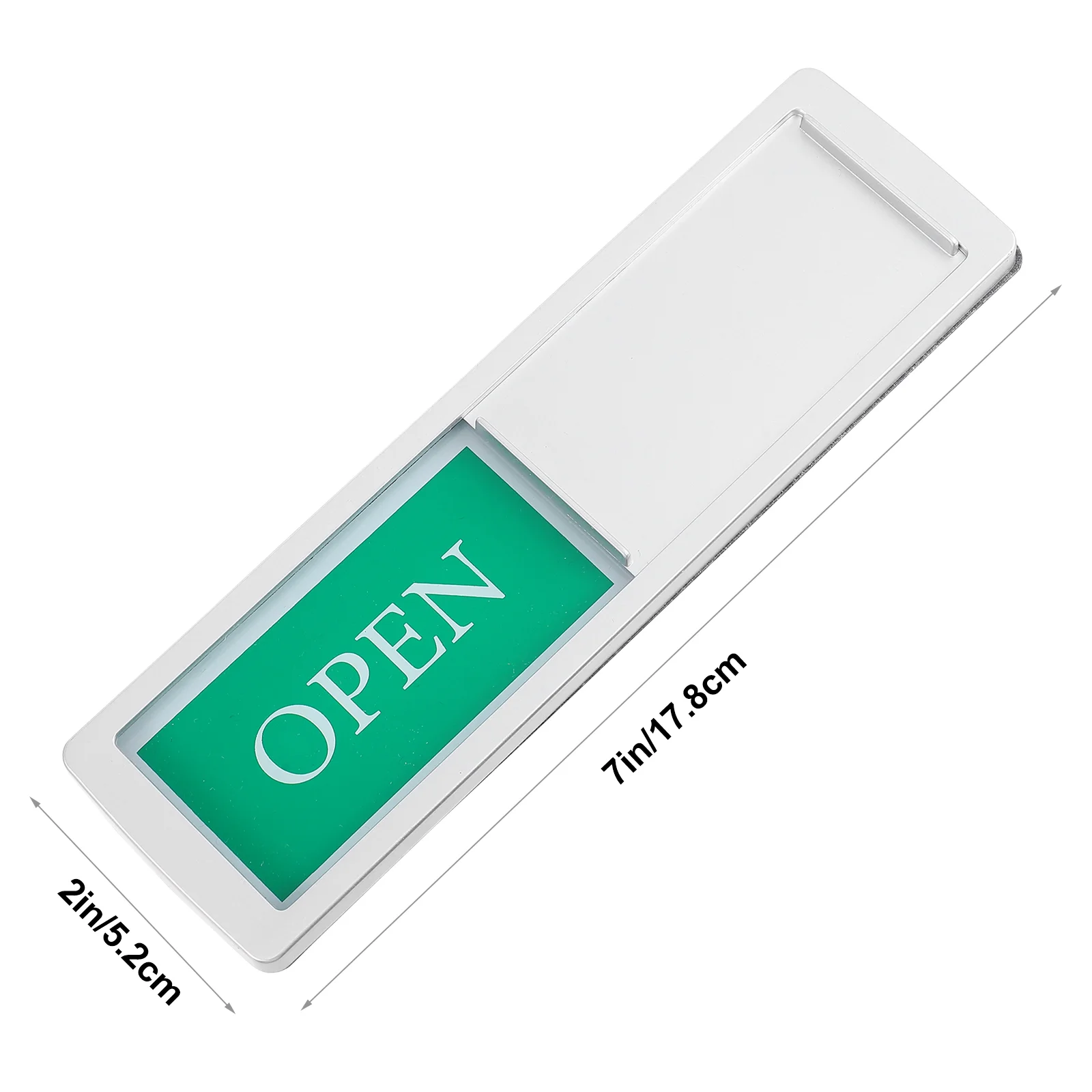 Signage Privacy Magnetic Slider Indicator Office Signboard Open Close Door Home Non-Scratch Restroom Conference Emblems