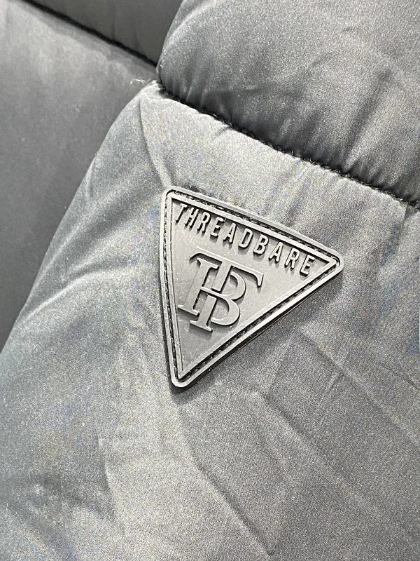 

Thiened Warm Cotton Jaet for Men Casual Hooded Long Sve Polyester Fiber Fill Youth Trendy Sle Zipper Decoration