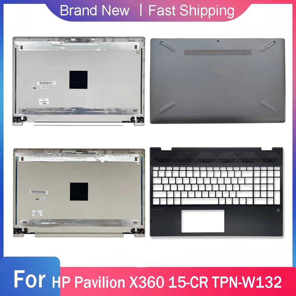 

Bottom Case For HP X360 15-CR 15-CR000 15T-CR000 TPN-W132 Back Cover Palmrest Upper L22472-001 L22454-001 L22424-001 L22474-001