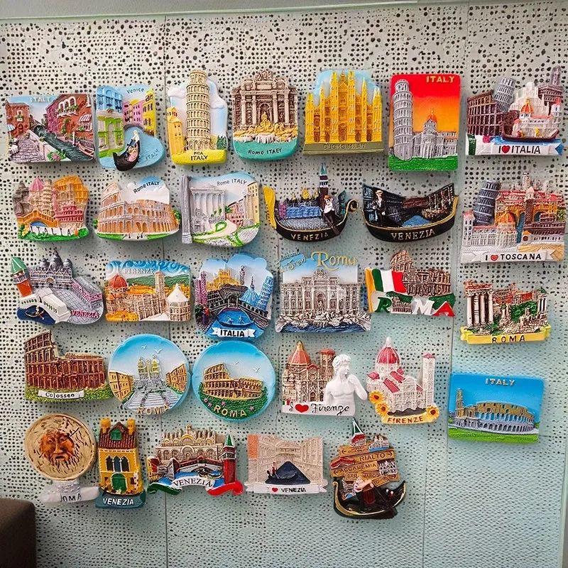 Europejskie magnesy na lodówkę Venice City Naklejka na lodówkę Włoska naklejka na lodówkę Producent pamiątek turystycznych Kreatywny 3D