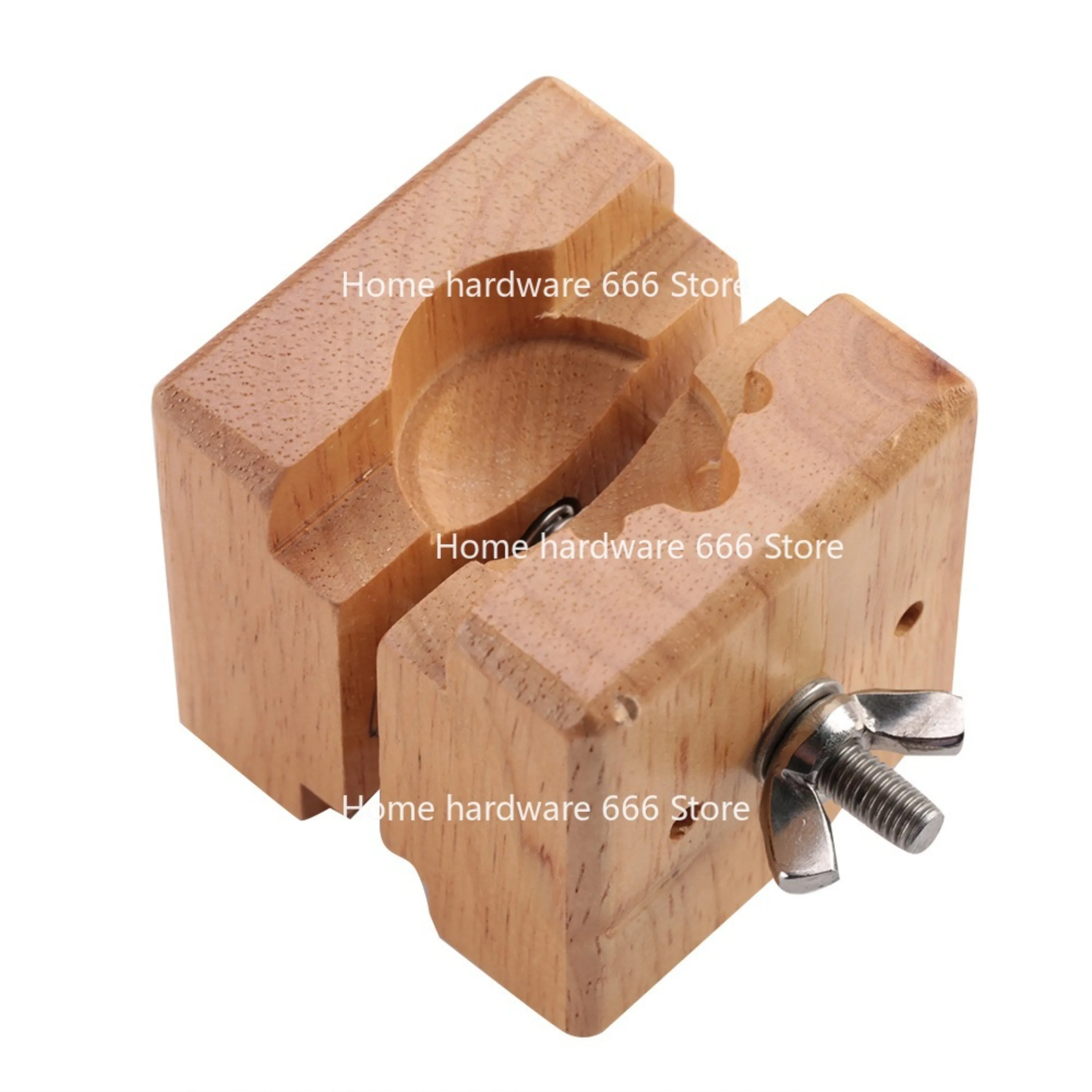Watch Repair Tool,  Solid Wood Watch Holder, Clip Holder, Bed, Wood Repair Watch Holder, Scratch-proof Case Base