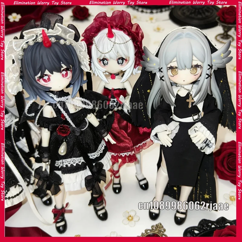 

Коллекционная шарнирная кукла Meiki 1/12 BJD: Фигурка-сюрприз в коробке Creation Heart, настольное украшение, аниме-фигурка, подарок на день рождения