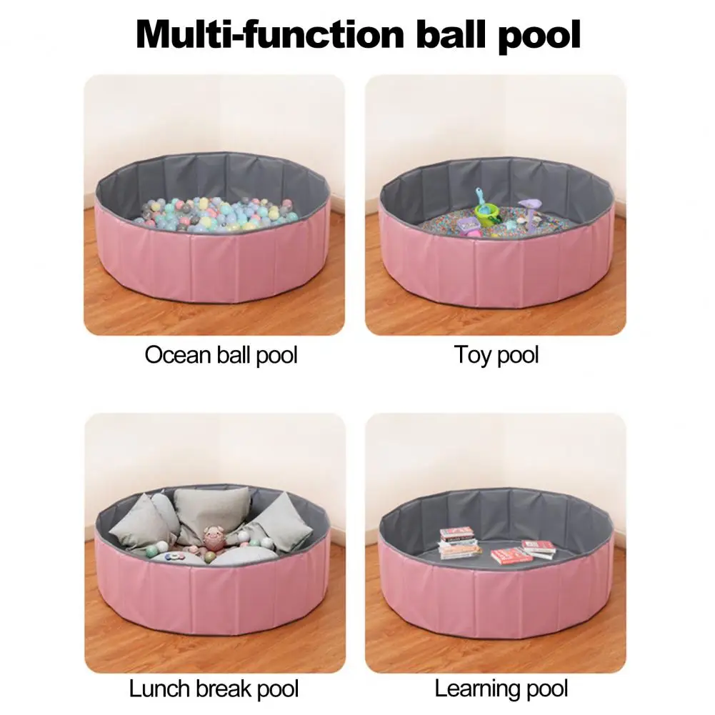 

Durable Playpen Safe to Use Ball Pit Anti-scratch Wrap Kids Toddlers Babies As Play Yard Ocean Ball Pool Playing