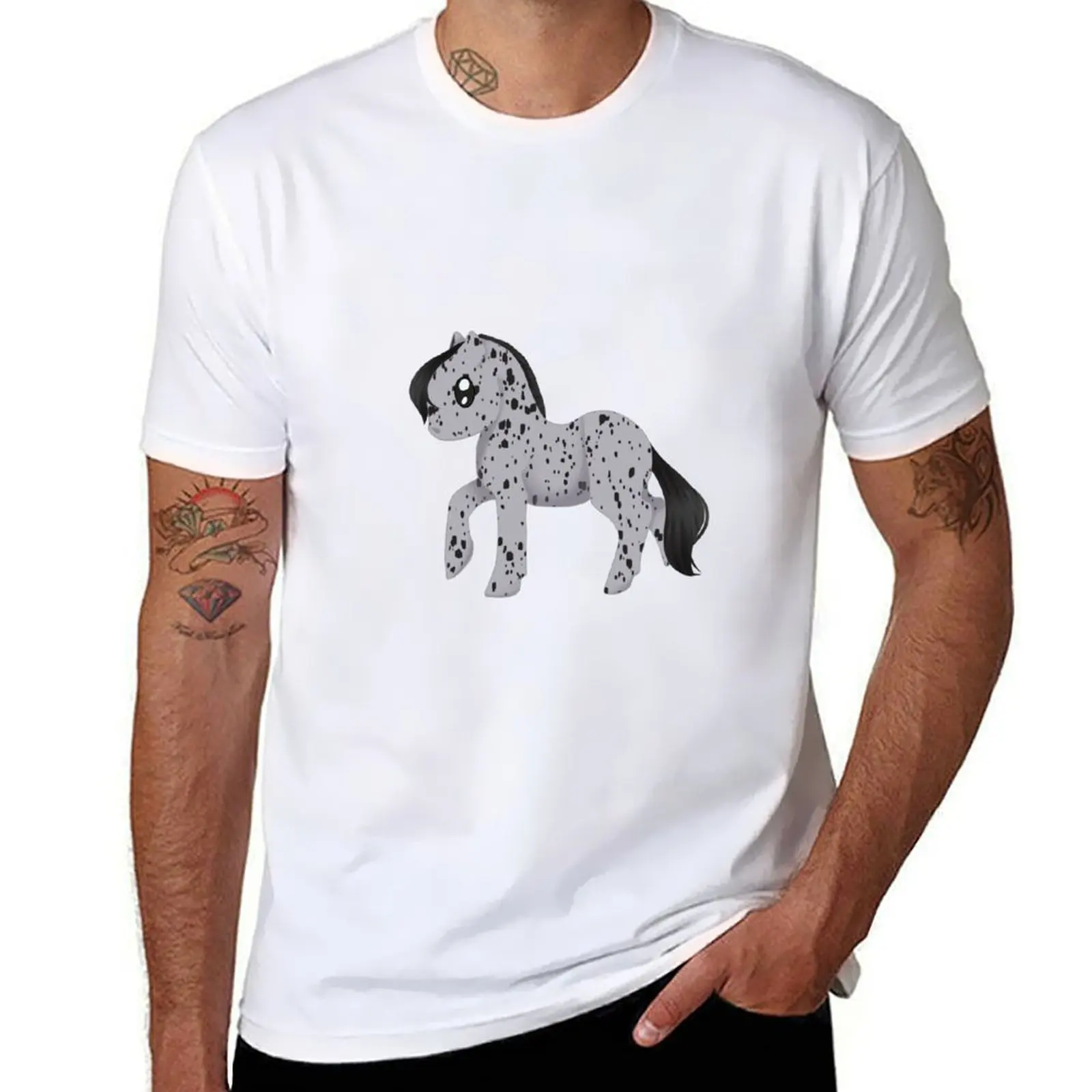 

Leopard Appaloosa bubble pony T-Shirt man t shirts for men man t shirt graphic