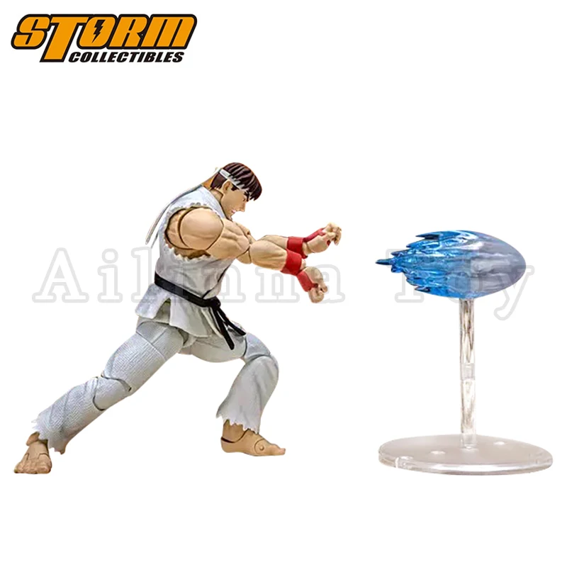 Storm ของสะสมของเล่น 1/12 7 นิ้ว Action Figure Street Fighter Alpha 3 Storm Arena Ryu อะนิเมะสําหรับของขวัญ