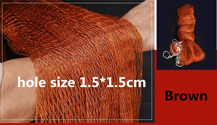 Finefish Strong Nylon Line Moving Small Mesh Fishing Net Carried Automatic Lobster Catch Fish Net Manual Pick Gillnet Cast Nets