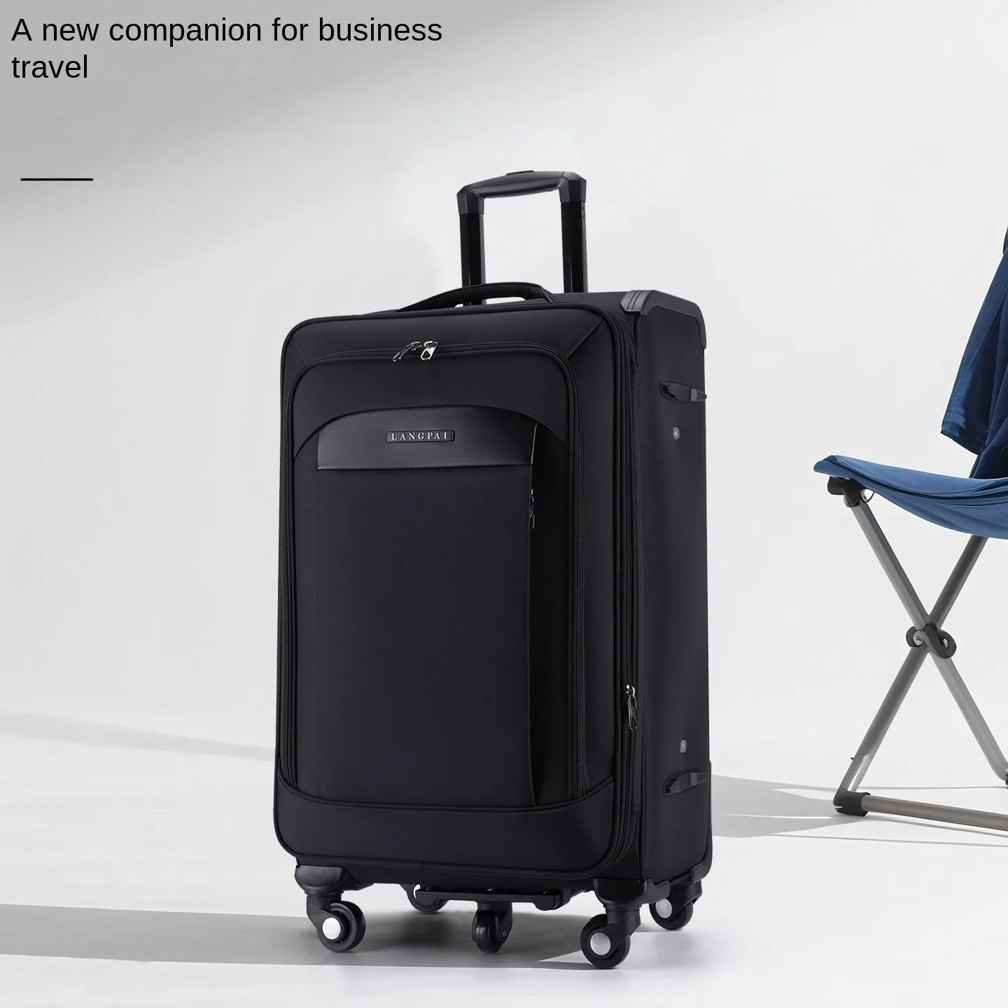 5-wheel Large-capacity 28-inch Suitcase Waterproof Oxford Fabric Trolley Luggage 20-inch Travel Cabin Case Expandable Unisex