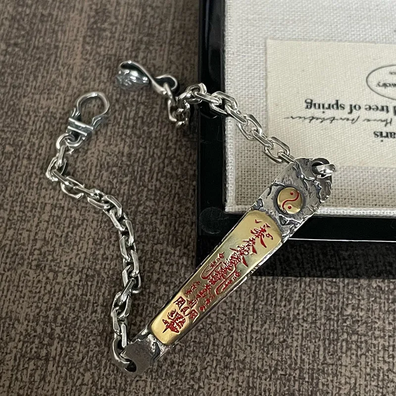 

New China-Chic Heavy Industry Wulu Fortune Charm Bracelet Retro Vintage Tibetan Style Personalized Fashion Senior Jewelry