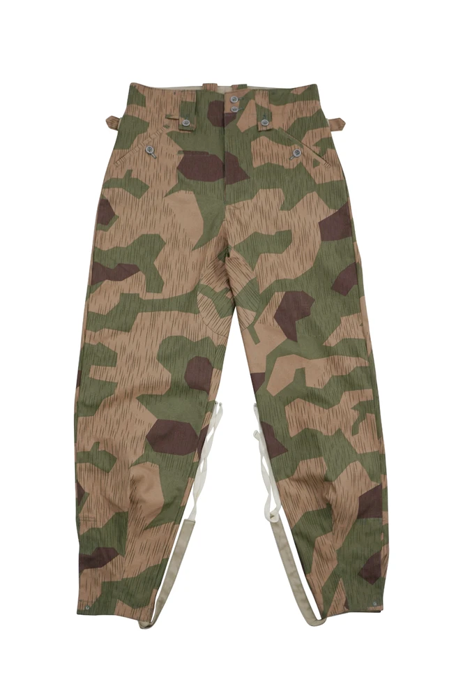 GUCB-010 WWWII 독일 Heer Splinter 42 Revered Color Camo M43 field trousers