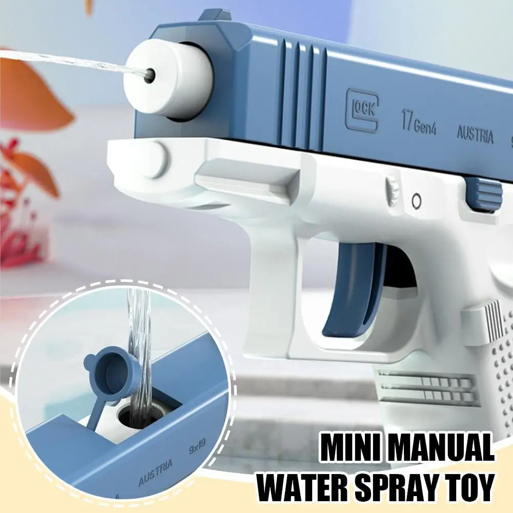 Brinquedo de pistola de água semiautomática - Pistola de esguicho de recarga rápida para crianças e adultos, jogo de luta aquática de verão ao ar livre