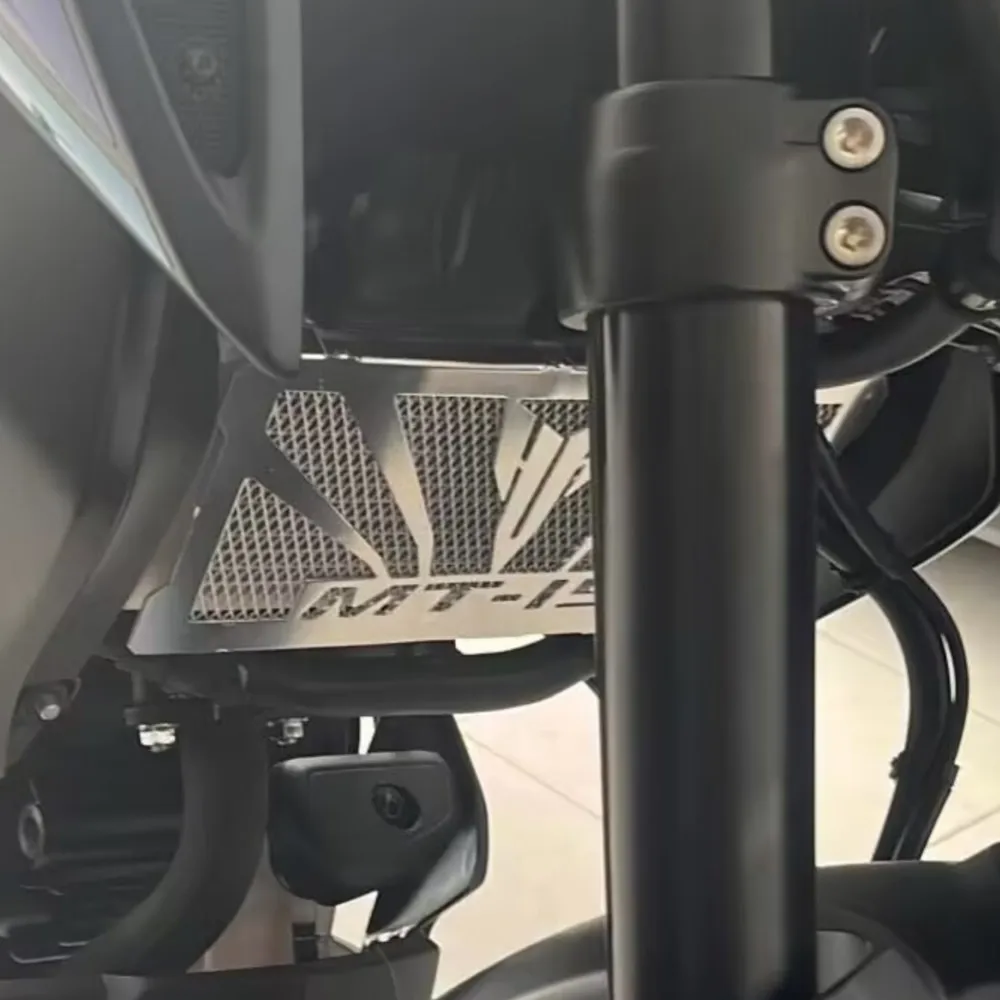 

2024 крышка радиатора, защита водяного охладителя, защита гриля для YAMAHA MT-15 V1 & V2 MT15 M-SLAZ 150, аксессуары для мотоциклов 2018-2023