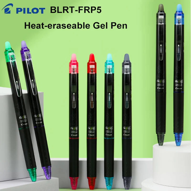 Pilot BLRT-FRP5 Coloring Pens Press Temperature-controlled Smooth Ink Flow Erasable Pen Student Planner/Notebook Marker Supplies