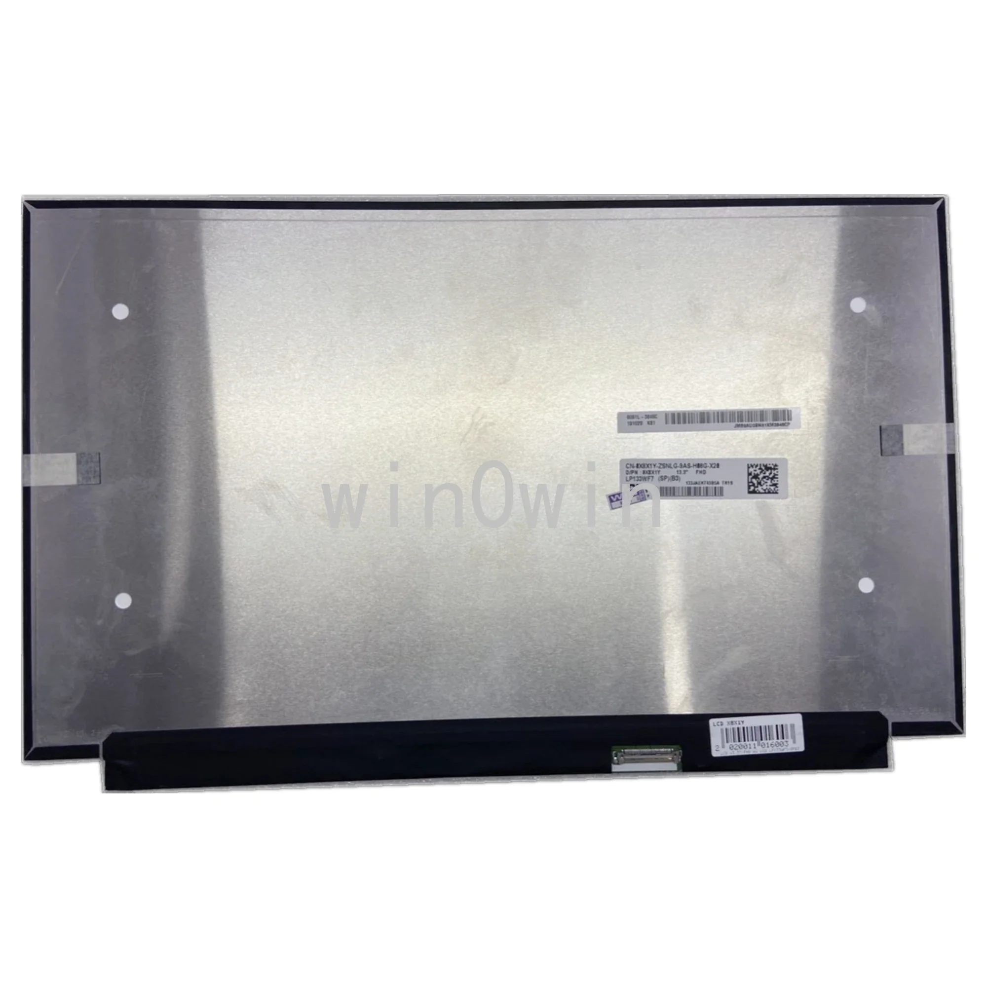 LP133WF7 SPB3 1920*1080 EDP 30 PINS 72% NTSC IPS LCD Screen