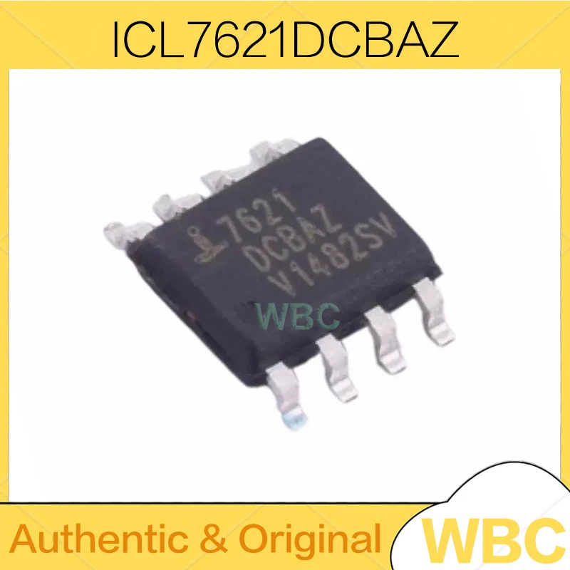 

5 шт./лот ICL7621DCBAZ ICL7621 7621 SMD SOP-8 чип операционного усилителя