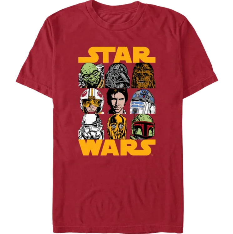 الرسمية حرب النجوم الطرفية الجديدة المطبوعة الرجال والنساء قصيرة الأكمام Y2K عشاق تي شيرت فضفاض ومريح