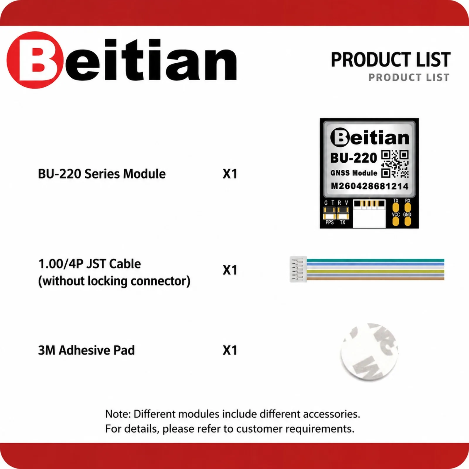 Beitian Automotive Grade GNSS GPS Beidou Positioning Module for Car Navigation DVR Industrial PC