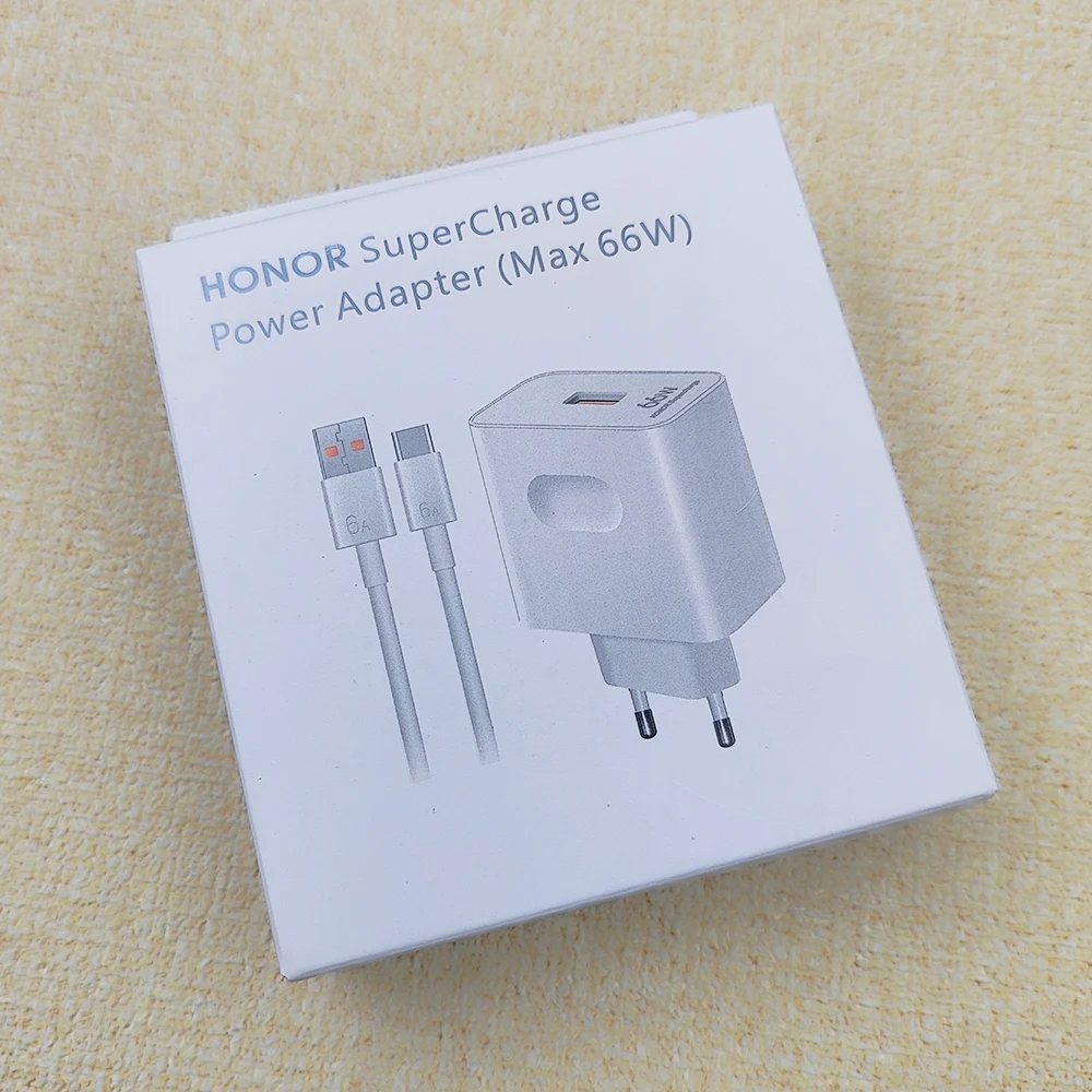 Original Honor Magic 7 6 5 Pro V3 VS3 V2 VS2 66W Charger EU Super Charge Fast Wall Adapter 2/1.5M Cable For Honor X60 Pro X50 GT - náhled 6