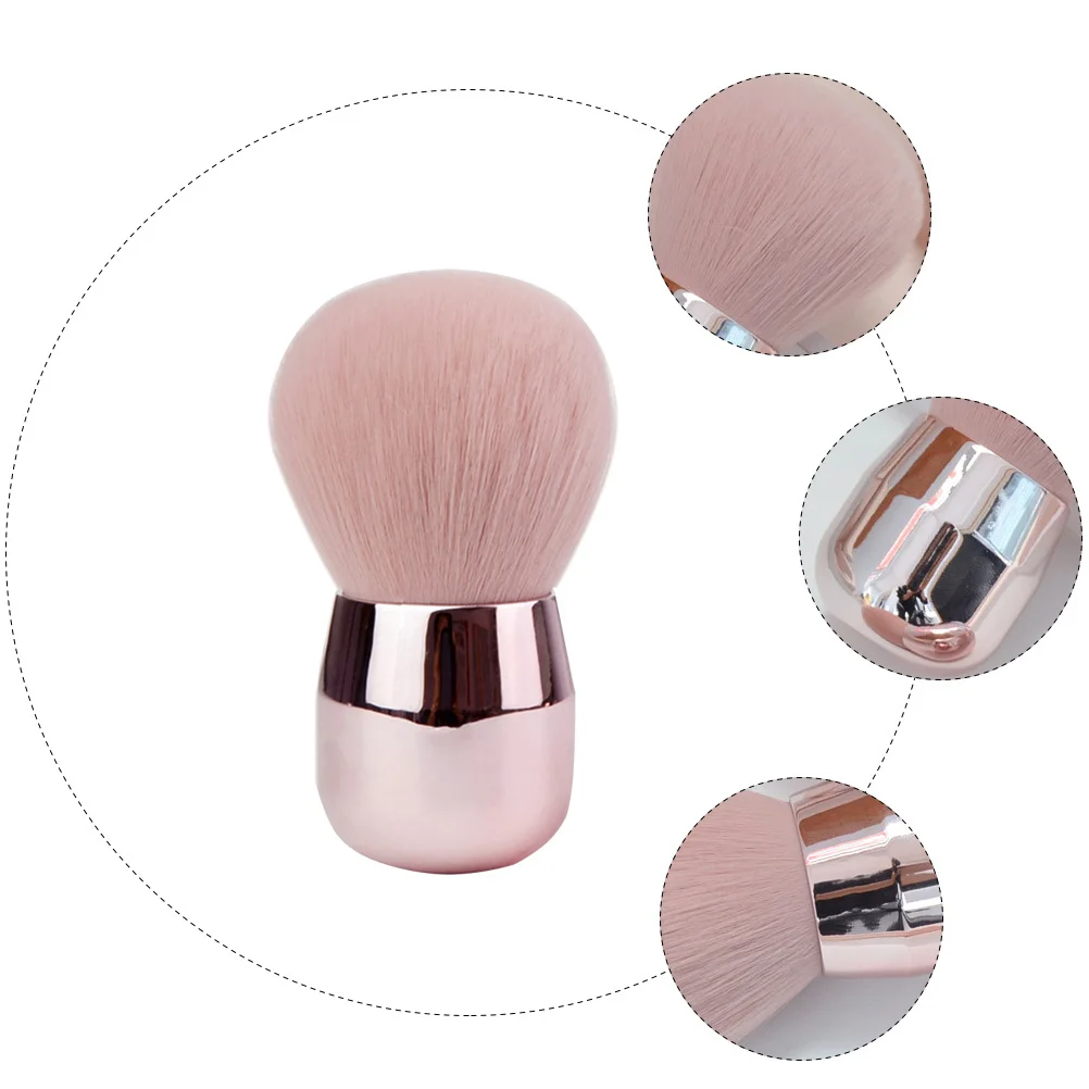 1pc losse poeder make-upborstel paddestoelvorm gezichtspoederborstel voor soepele toepassing Foundation Blusher Tool