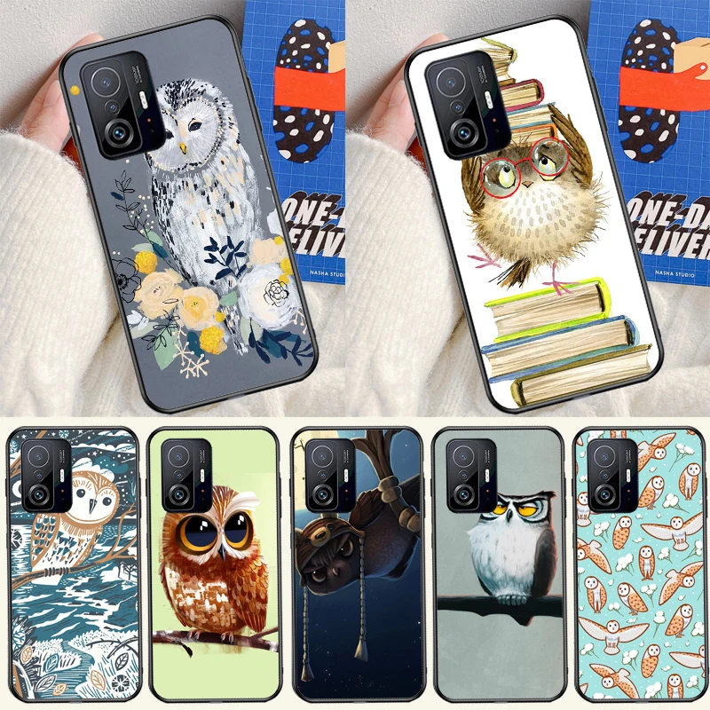 Cute Owl Cartoon Ca…