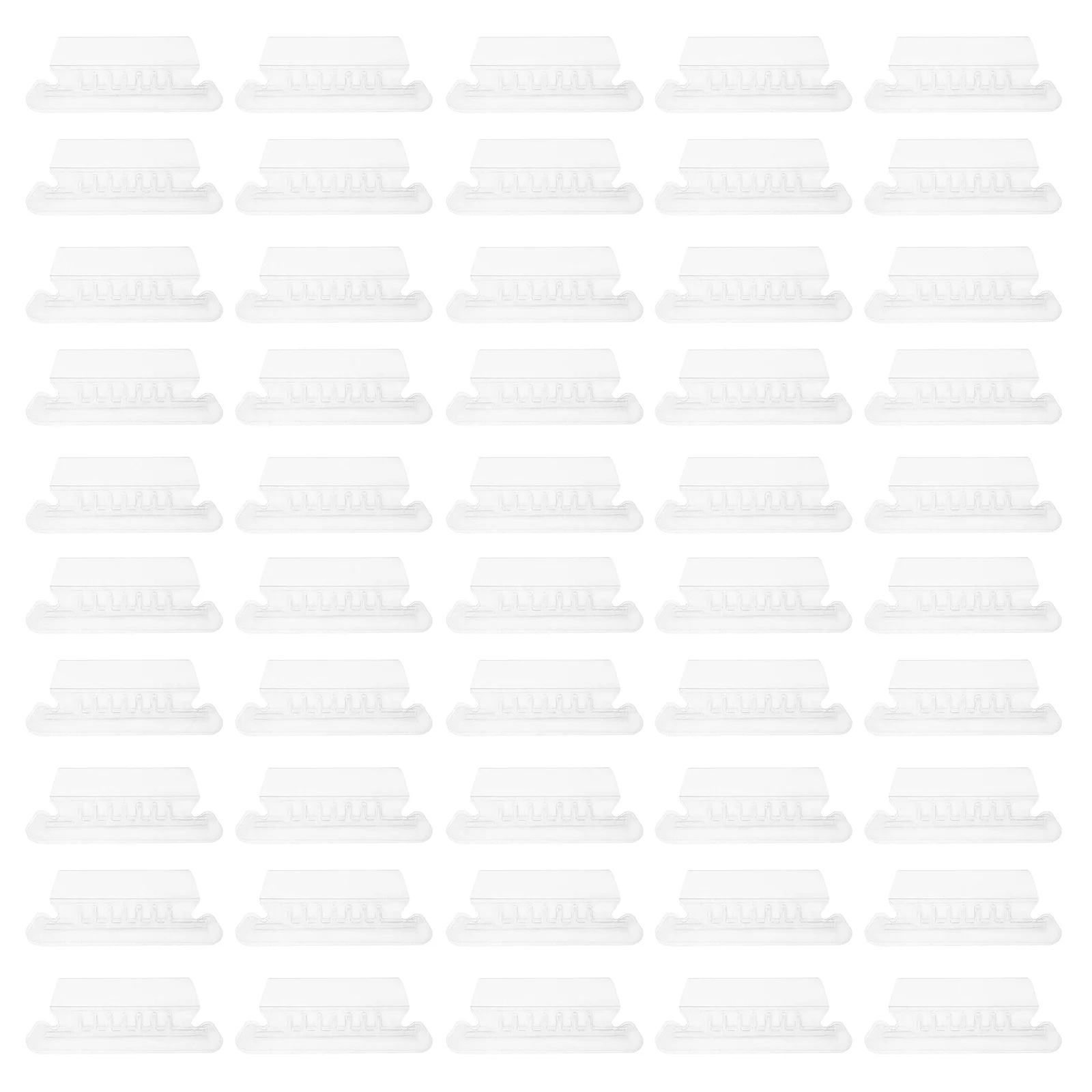 

100pcs Hanging File Tabs Inserts Plastic Folder Labels For Office Organization Classification Dividers Filing Supplies