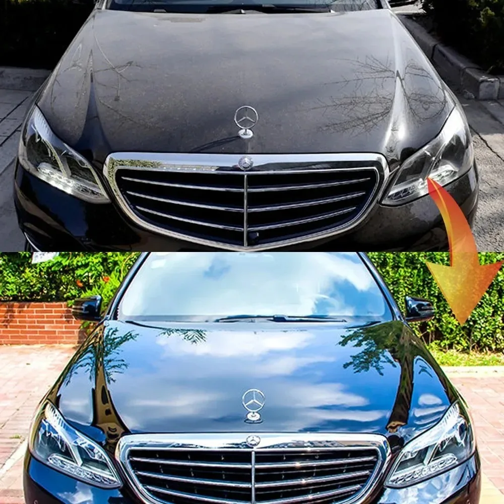 Shine Armor Ceramic Coating Spray Auto Nano impermeável, Proteção de pintura, Cera hidrofóbica, Reparação de arranhões, Polimento Limpo