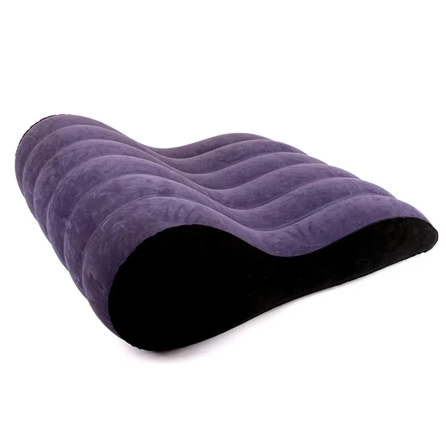 

Multifunctional Inflatable Pillow Body Pillow Lumbar Yoga Pillow Travel Positions Support Air Cushion Triangular Pillow