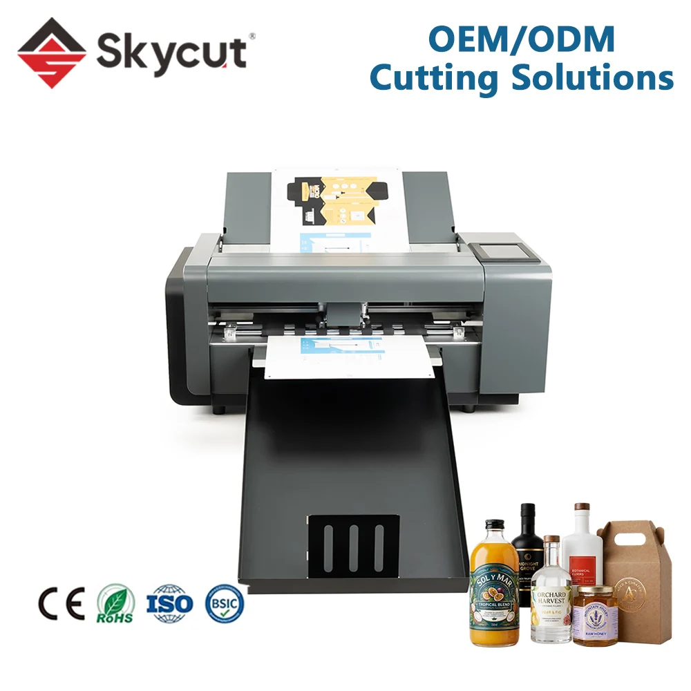 Skycut A3MAX7-Pro Sticker Sheet Label Cutter Digital A3 Die Cutting Machine Auto Feeding Contour Cutter