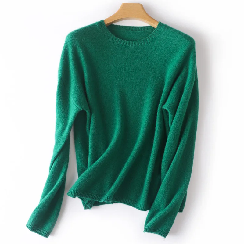 Women Pullovers 100% GOAT CASHMERE Sweaters Winter Soft Warm Mock neck Long Sleeve For Ladies Tops HG01