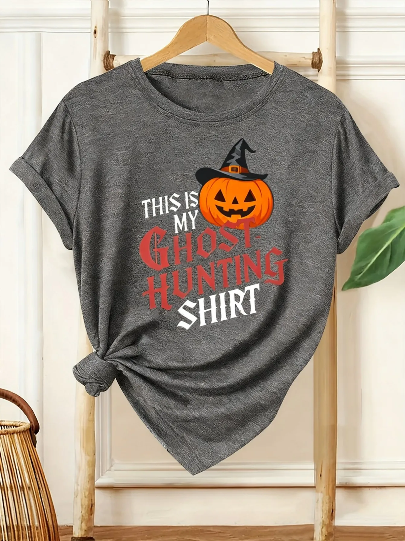 Plus Size Women's Short Sleeve Ghost Hunting T-Shirt