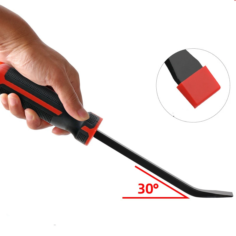 Multi Functional Pry Bar Pry Bar Tire Scraping Tool Through Handle Pry Bar Car Tire Pry Bar Steel Aluminum Mold Special Tool