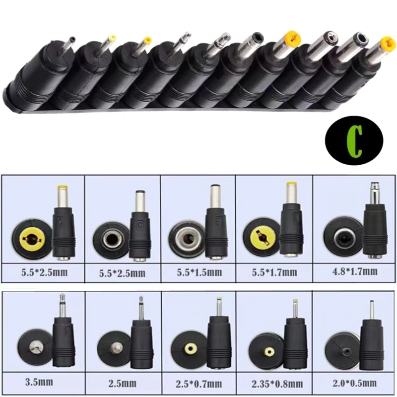 タイプテック-ユニバーサルラップトップ充電ケーブル,34コネクタ,ノートブック電源用
