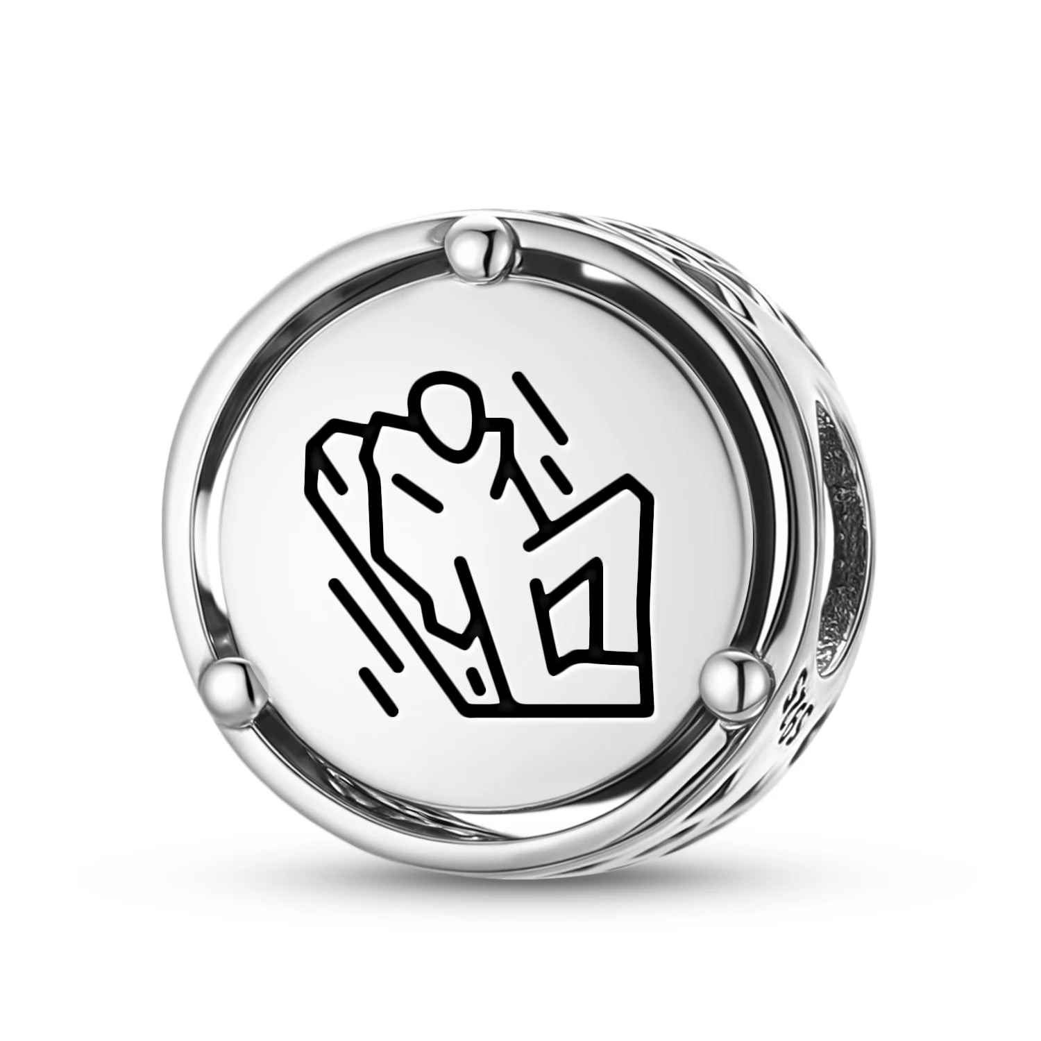 

925 Sterling Silver Easter Island Rapa Nui Haka Pei Charm Fit Original Bracelet Diy Jewelry Accessories Family Bead