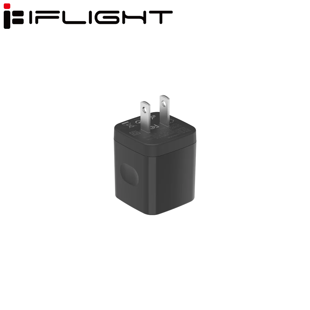 

Зарядное устройство iFlight PD30W, вилка стандарта США, совместимая с зарядным адаптером Defender 25, Type-C для деталей FPV