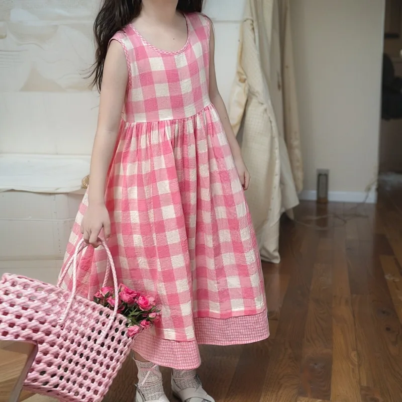 Teen Girl Party Dress New 2025 Summer Big Girls Dresses 2 3 4 5 6 7 8 9 10 11 12 Years Child Clothing Shirt Skirt Set