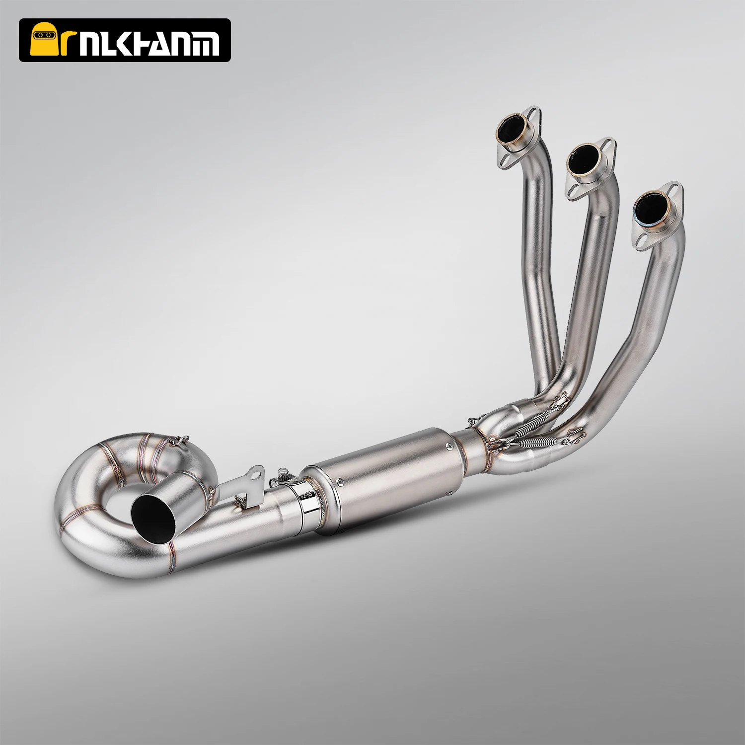 

Передняя выхлопная труба мотоцикла для CFMOTO 675SR 675 SR 675NK 675S, выхлопная труба из нержавеющей стали, глушитель 51 мм