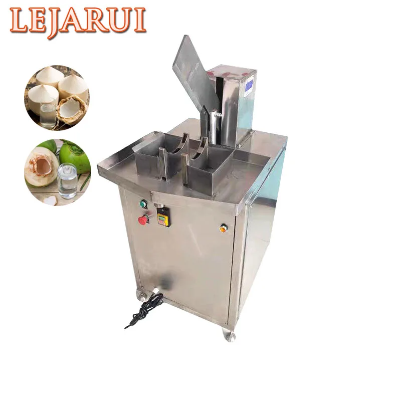 Buccia di cocco verde elettrica automatica Rimuovi grattugia Pelapatate Raschietto Dehusk Opener Cutter Cut Peel Machine