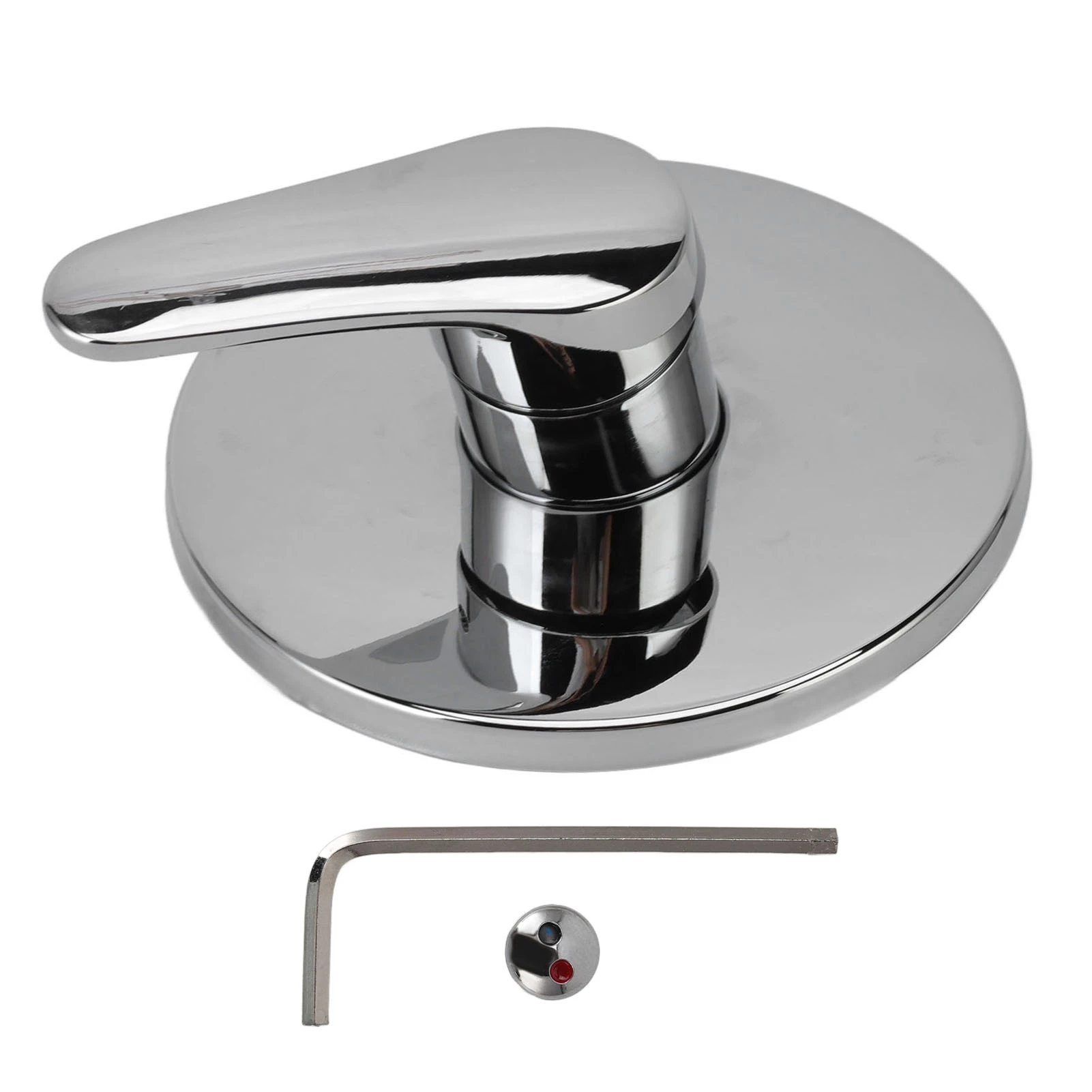 

Concealed Shower Faucet Hot Cold Water Rust Proof Wall Mounted Mixer Tap for Home Hotel Wall Hot Cold Water Tap