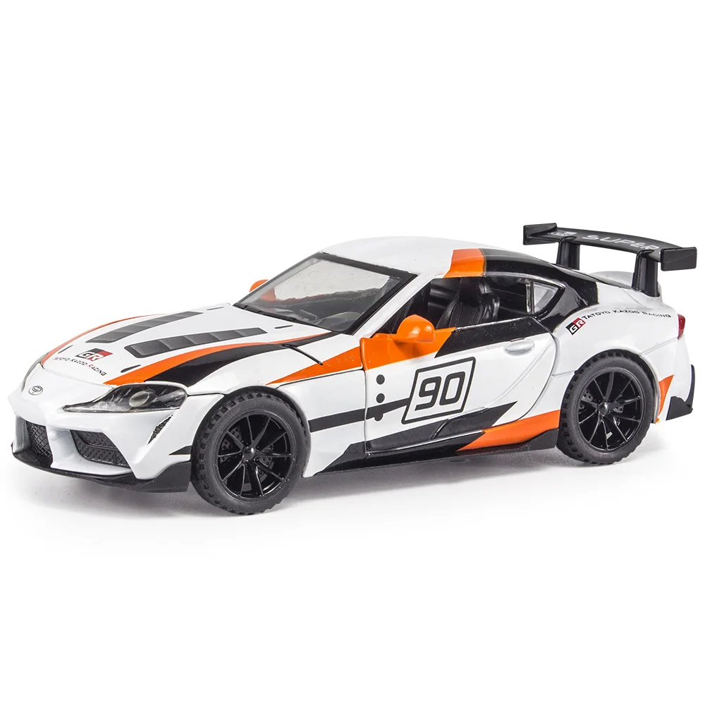 1:32 TOYOTA GR SUPRA GT4 CONCEPT Diecast Miniature Alloy Car Model Racing Metal Simulation car Collection Children Gifts A173