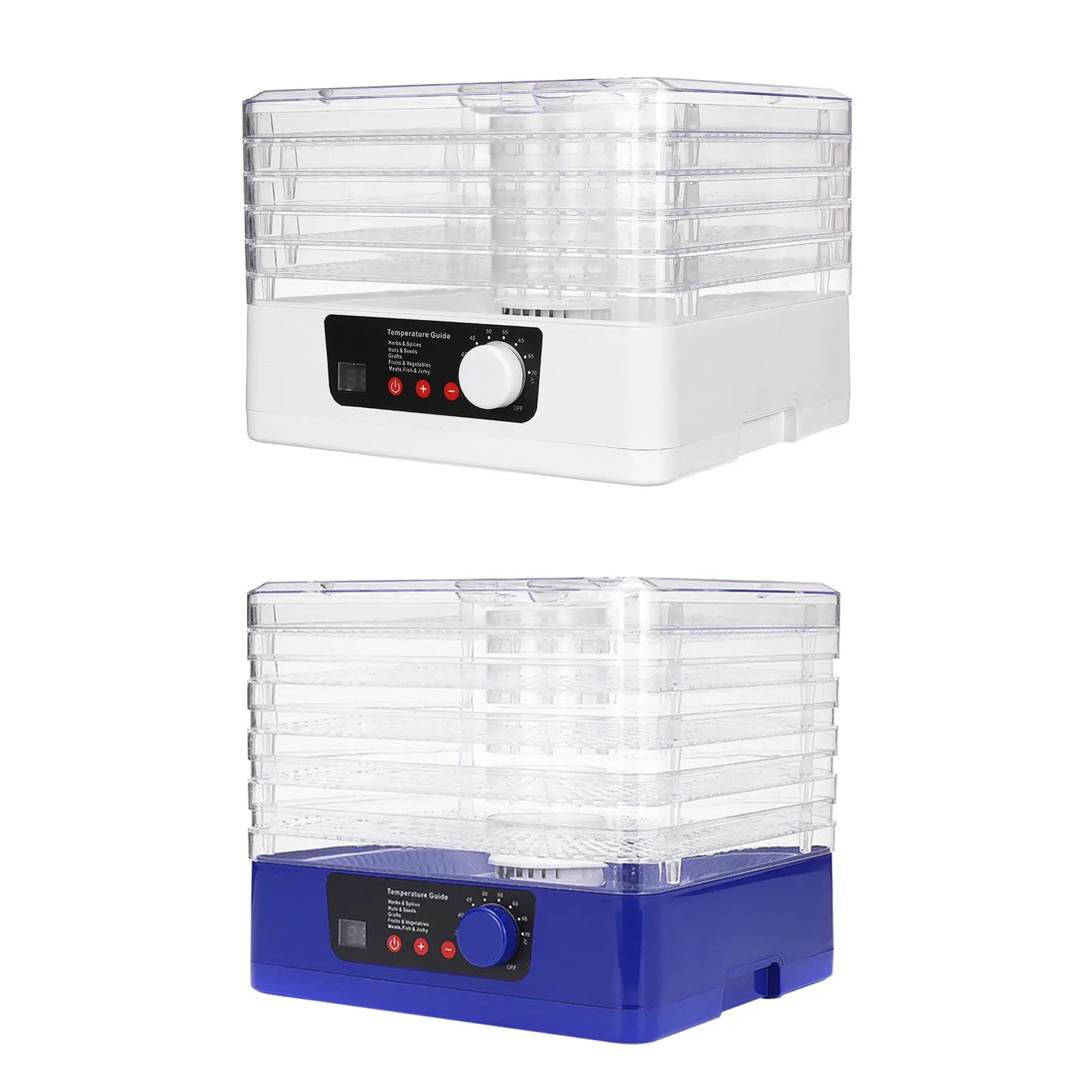 Electric Food Fruit Large 5 Layers 110V High Capacity Dryer for Food and Jerky Fruit Dryer for Herbs Vegetable Food Kitchen