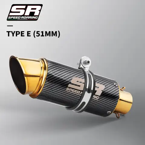 범용 오토바이 배기 머플러 소음기 스틸, DB 킬러 프로젝트 Z800 Z1000 CBR500 R3 R1 MT07 MT09 포함