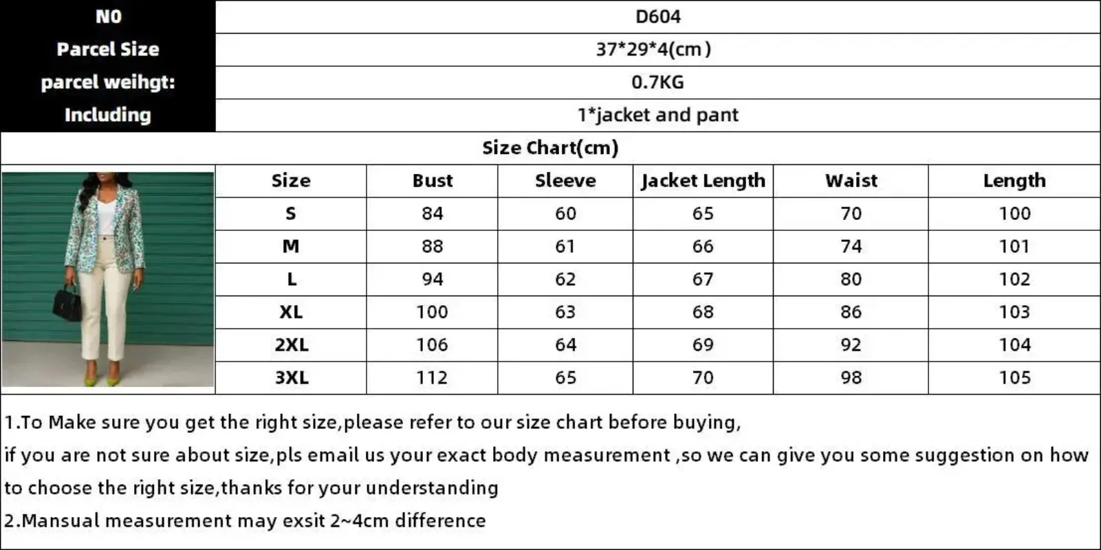 أنيقة قطعتين مجموعة للنساء سليم طباعة السترة عالية الخصر الكاحل طول السراويل الأفريقية الإناث مكتب السيدات بدلة عمل جديد