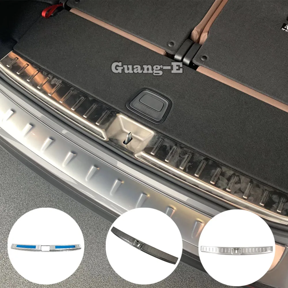 

Inner Rear Bumper Stainless Steel Scuff Sill Trunk Plate Pedal For Mercedes Benz GLB Class W247 X247 2019 2020 2021 2022 2023