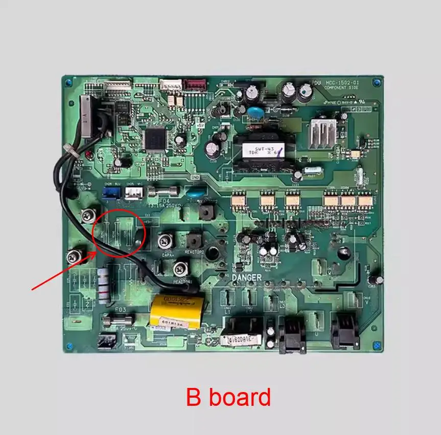 New Toshiba Drive module Power module MMY-MAP0801HT8 COMPONENT SIDE IPDU DANGER MCC-1502-01