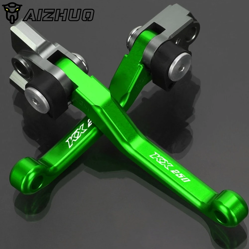 

For Kawasaki KX250 KX 250 2000 2001 2002 2003 2004 Motocross CNC Aluminum Handle Pivot Brake Clutch Lever dirt bike Brakes