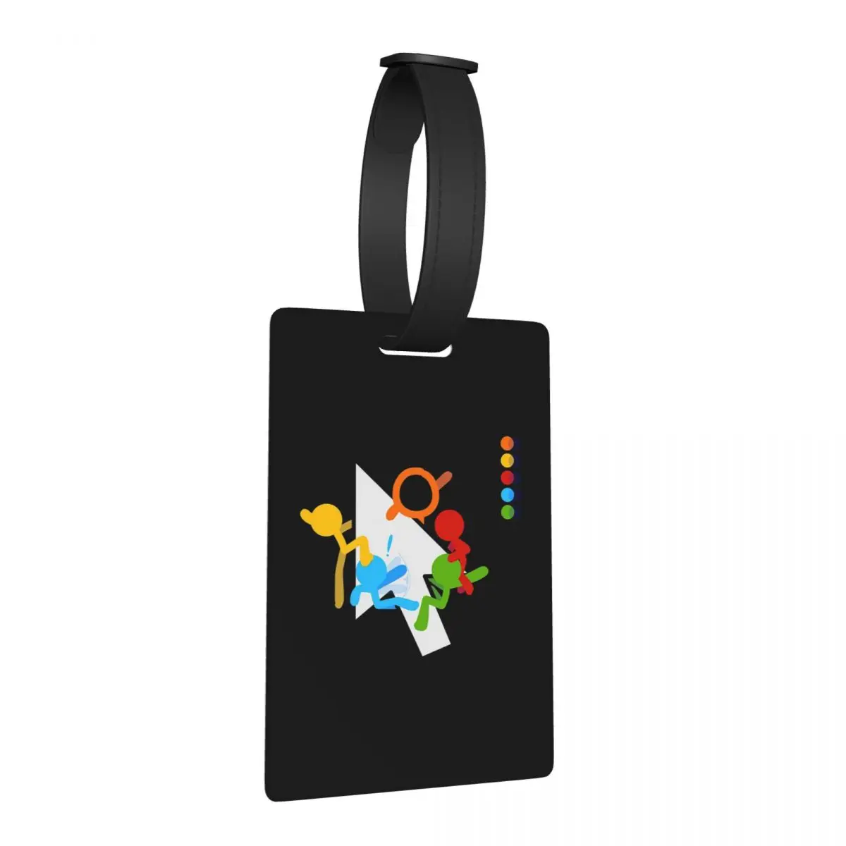 

Alan Animation Becker Funny Luggage Tags Suitcase Accessories Travel Baggage Boarding Tag Label Holder ID Name Address