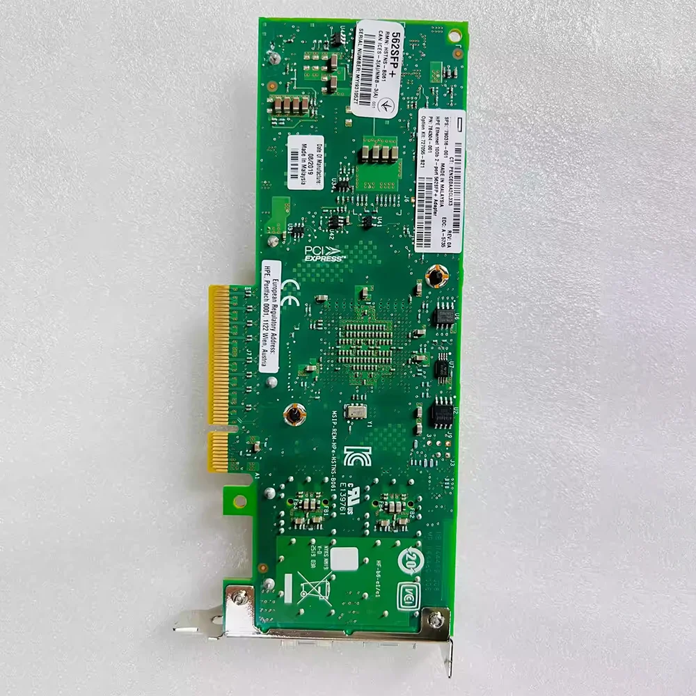 

For HPE 727055-B21 790316-001 784304-001 10 Gigabit Network Card With Dual Electrical Ports 562SFP+