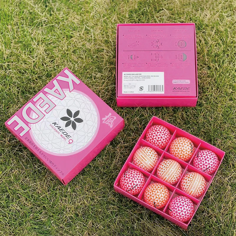 楓桜ゴルフ ダブルデッカー 長距離 レディースゴルフ 桜の花びら風洞設計で風抵抗を軽減