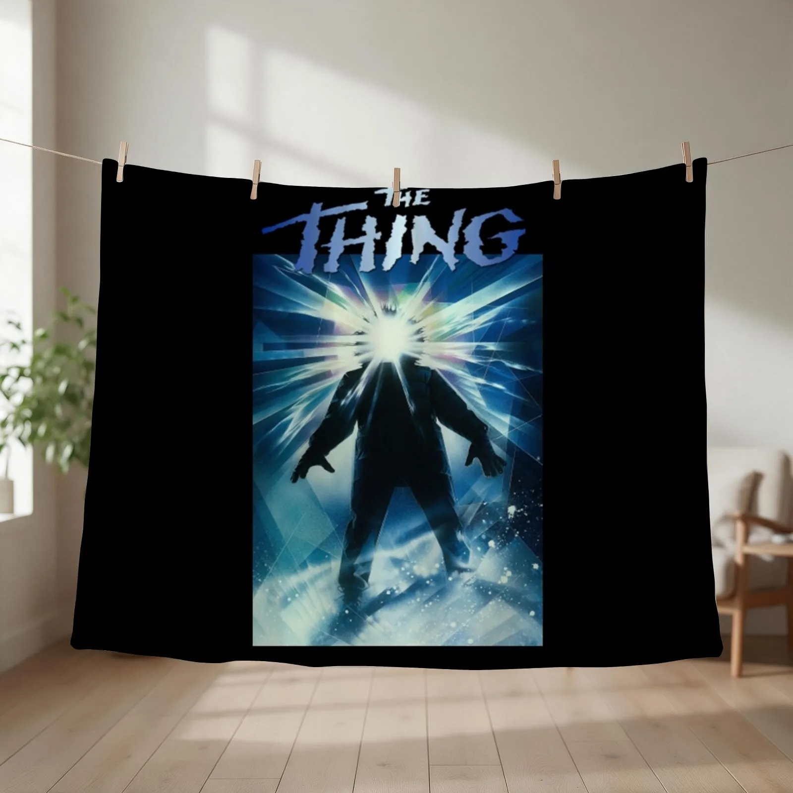 The Thing (1982) Throw Blanket couch cozy soft plush fuzzy picnic outdoor blanket