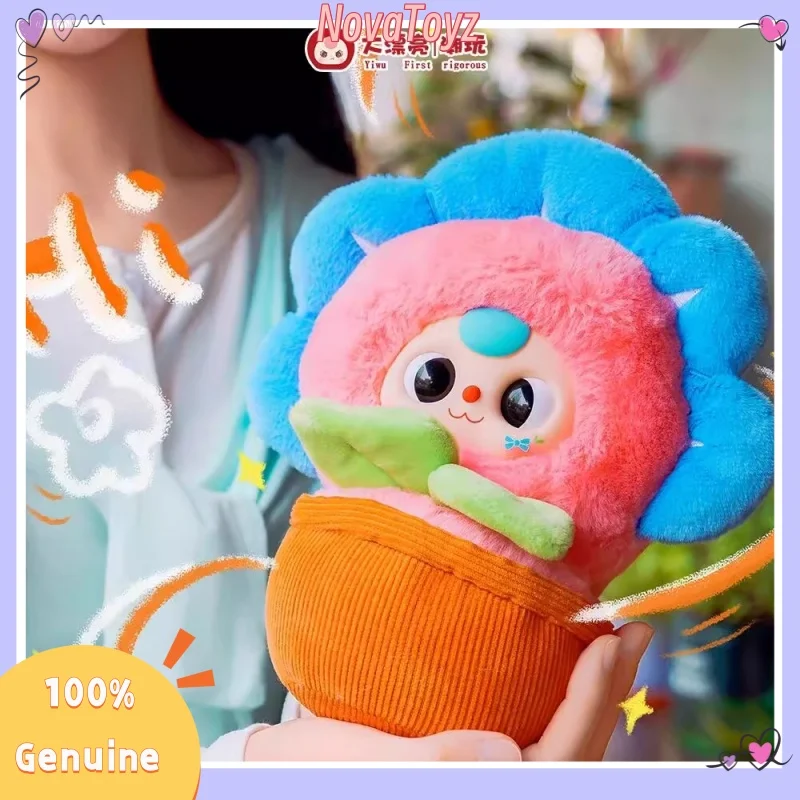

Baby Three A Potted Small Flower Series Limited Edition Blind Box Caja Ciega Toy Cute Kawaii Doll Desktop Decoration Girls Gift